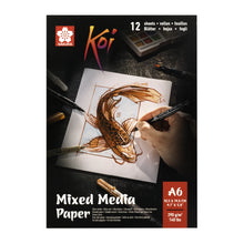 Load image into Gallery viewer, Sakura Koi Mixed Media Paper