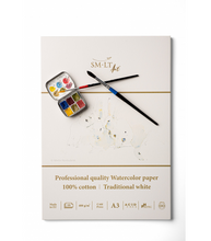 Load image into Gallery viewer, SMLT Art - PRO Thick Watercolour Pad 400gsm