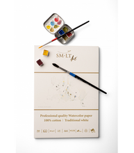 Load image into Gallery viewer, SMLT Art - PRO Thick Watercolour Pad 400gsm