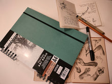 Load image into Gallery viewer, Daler Rowney Spiral Hard-Back Cover Sketch Book