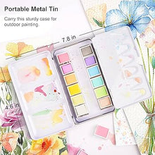 Load image into Gallery viewer, Phoenix Artists' Watercolour sets of 12 half pans