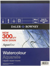 Load image into Gallery viewer, Daler Rowney - Aquafine Watercolour Texture Paper Pads