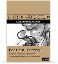 Load image into Gallery viewer, Daler Rowney - Fine Grain Drawing Pads