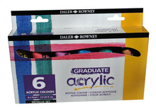 Load image into Gallery viewer, Daler-Rowney - Graduate Acrylic Set (6x75ml)
