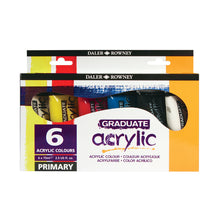 Load image into Gallery viewer, Daler-Rowney - Graduate Acrylic Set (6x75ml)