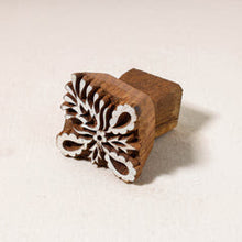 Load image into Gallery viewer, Hand-carved Teak Wood Block by Gangadhar