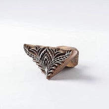 Load image into Gallery viewer, Hand-carved Teak Wood Block by Gangadhar
