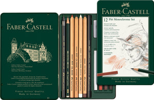 Faber Castell Pitt Monochrome Assorted Set Small