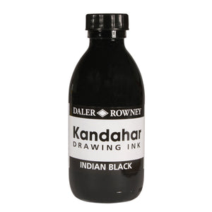 Daler-Rowney Kandahar Black Indian Drawing Ink