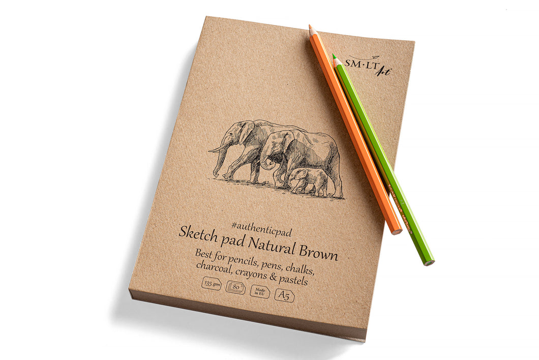 SMLT Art Natural Brown Sketch Pad