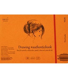 SM-LTart - Authentic Line Stitched 245X176mm Mixed Media Paper Sketch Pad – 18 Sheets