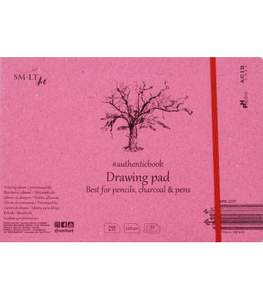 SM-LTart - Authentic Line 245x176 mm Sewn Sketchpad Authenticbook, 120 gsm White Paper, 32 Sheets