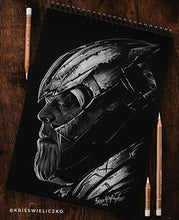 Load image into Gallery viewer, SMLT Art Black Paper Pad 165gsm
