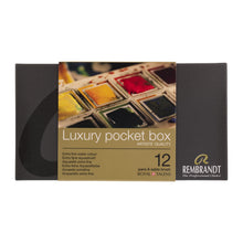 Load image into Gallery viewer, Royal Talens - Rembrandt Watercolour plastic pocket box set | 12 pans
