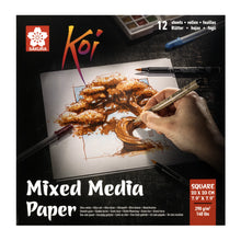 Load image into Gallery viewer, Sakura Koi Mixed Media Paper

