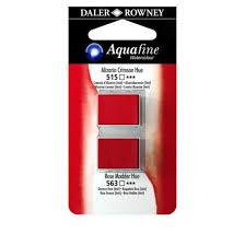 Daler Rowney - Aquafine Waltercolour Half Pans