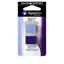 Daler Rowney - Aquafine Waltercolour Half Pans