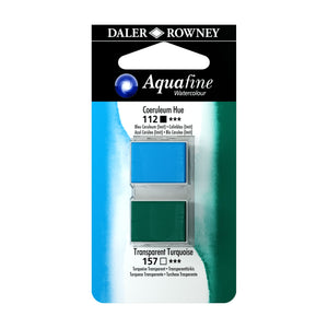 Daler Rowney - Aquafine Waltercolour Half Pans