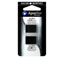 Daler Rowney - Aquafine Waltercolour Half Pans