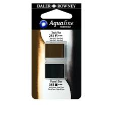 Daler Rowney - Aquafine Waltercolour Half Pans