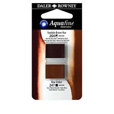 Daler Rowney - Aquafine Waltercolour Half Pans