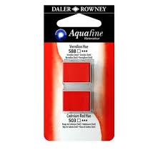 Daler Rowney - Aquafine Waltercolour Half Pans