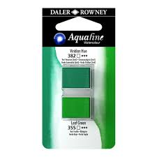 Daler Rowney - Aquafine Waltercolour Half Pans