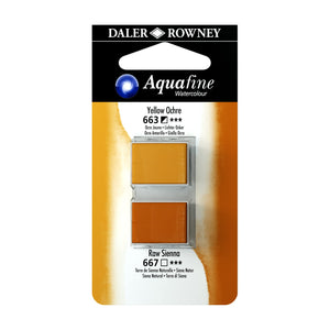 Daler Rowney - Aquafine Waltercolour Half Pans