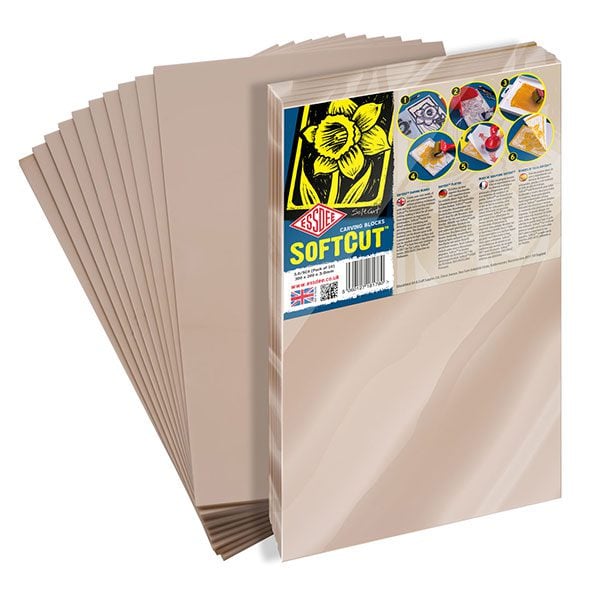 Lino Block Soft Cut A4 Essedee