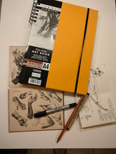 Load image into Gallery viewer, Daler Rowney Spiral Hard-Back Cover Sketch Book
