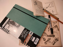 Load image into Gallery viewer, Daler Rowney Spiral Hard-Back Cover Sketch Book
