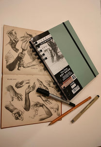 Daler Rowney Spiral Hard-Back Cover Sketch Book