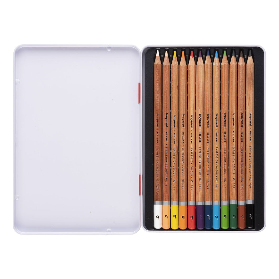 Bruynzeel Pencil Colour Sets - Expression Series.