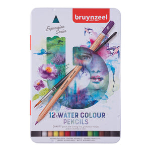 Bruynzeel Watercolour Pencil Sets - Expression Series.
