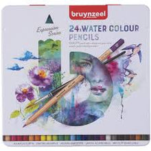 Load image into Gallery viewer, Bruynzeel Watercolour Pencil Sets - Expression Series.

