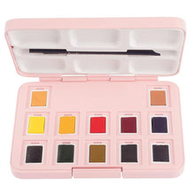 Load image into Gallery viewer, Royal Talens Van Gogh Floral Pocket Watercolour Box
