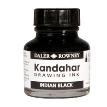 Load image into Gallery viewer, Daler-Rowney Kandahar Black Indian Drawing Ink
