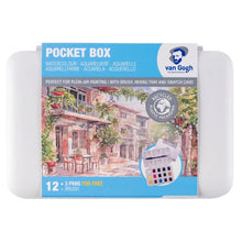 Load image into Gallery viewer, Royal Talens Van Gogh Pocket Watercolour Box
