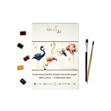 Load image into Gallery viewer, SMLT Rough Watercolour Pads £00gsm
