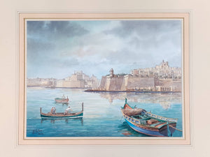 Edwin Galea - Original Watercolour (40 cm x 30 cm)