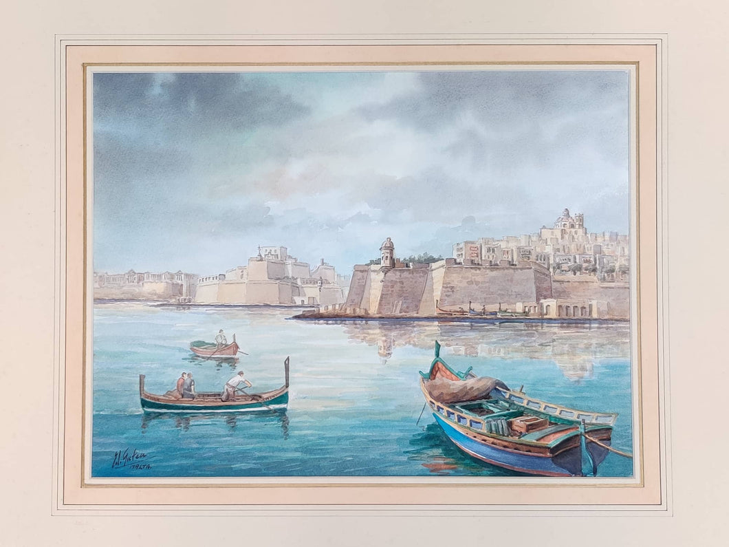 Edwin Galea - Original Watercolour (40 cm x 30 cm)