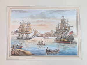 Edwin Galea - Original Watercolour (39 cm x 28 cm)