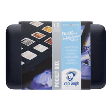 Load image into Gallery viewer, Royal Talens - Water Colour Pocket Box Specialty Colours with 12 Colours in Half Pans
