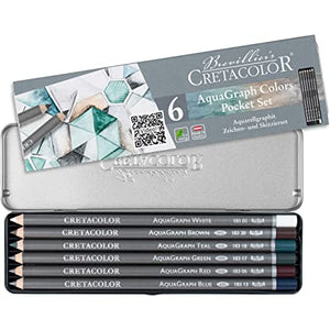 Cretacolor Watercolour Graphite Pocket Set