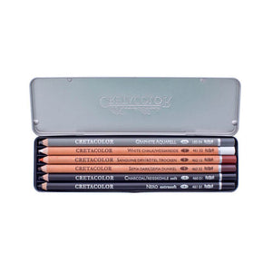 Cretacolor Basic Pocket Pencil Set