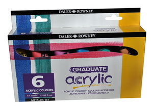 Daler-Rowney - Graduate Acrylic Set (6x75ml)