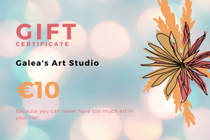 Galea's Art Studio - Gift Certificate