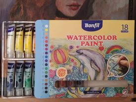 Phoenix Bonfil Watercolour Paint Set