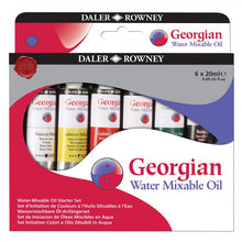 Load image into Gallery viewer, Daler Rowney Georgian Water Mixable Oil Colour Sets
